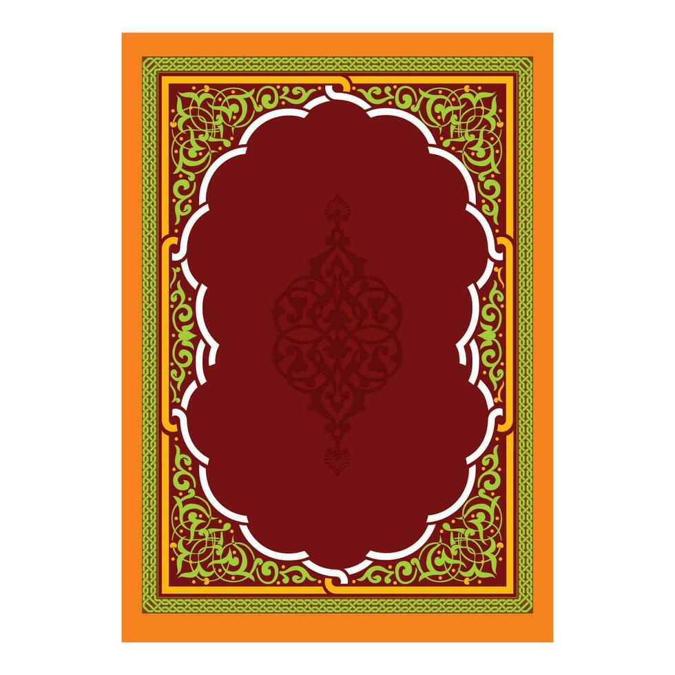 Islamic design, sample covers, frame and Borders design vector