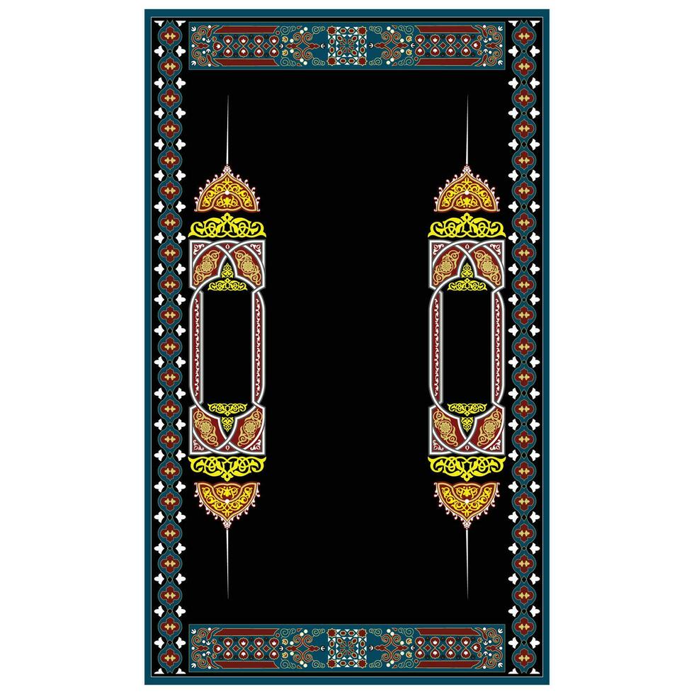 Print Islamic book cover with unique design eps 10 vector