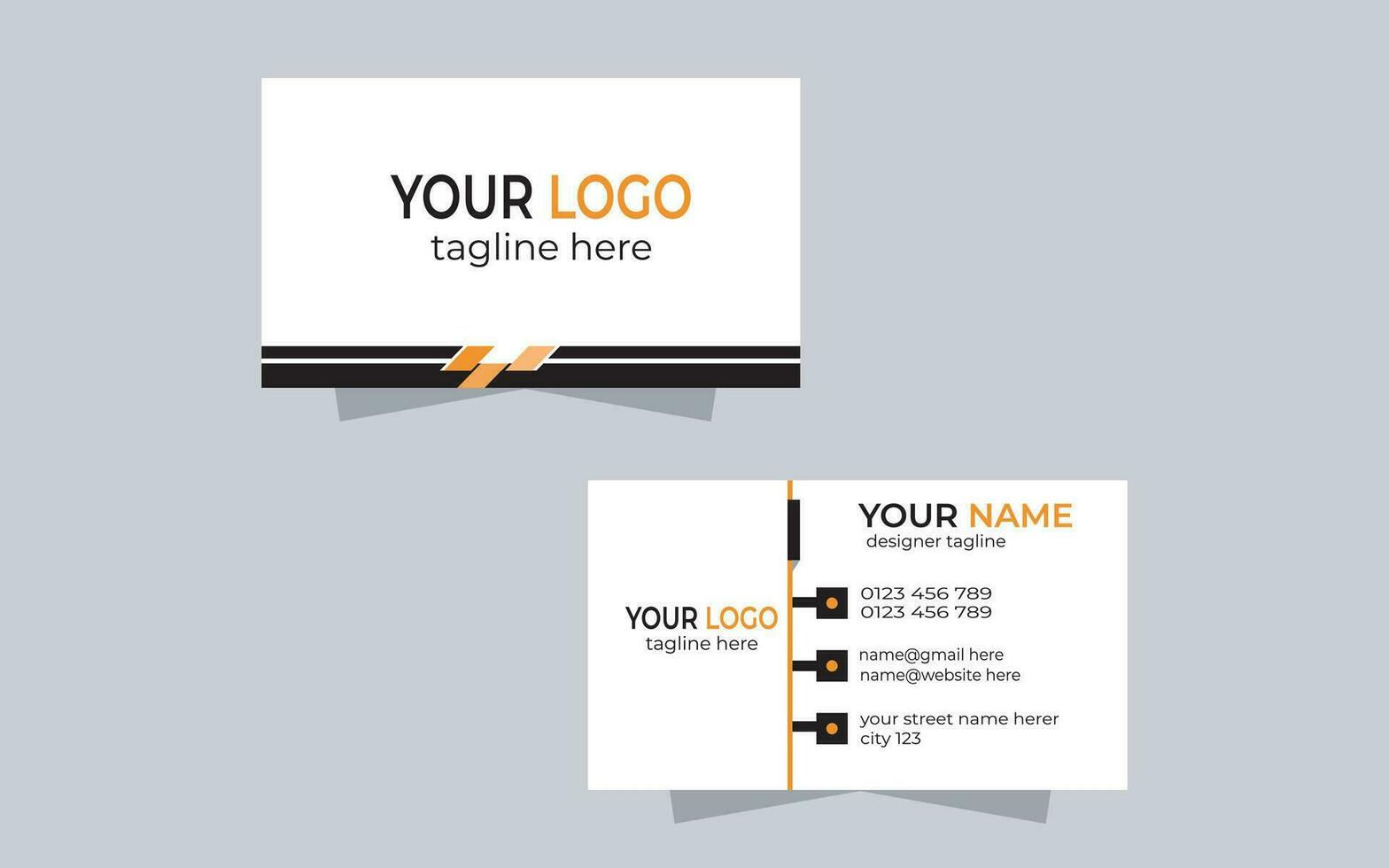 creative business card design vector