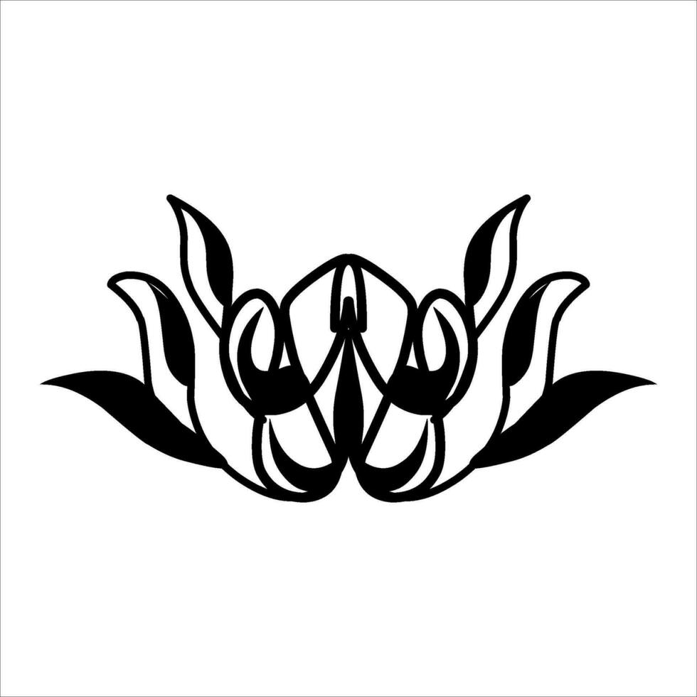 Clásico barroco victoriano marco floral frontera ornamento hoja Desplazarse grabado retro floral decorativo diseño modelo negro y blanco tatuaje japonés filigrana caligrafía vector batik, ilustración clase