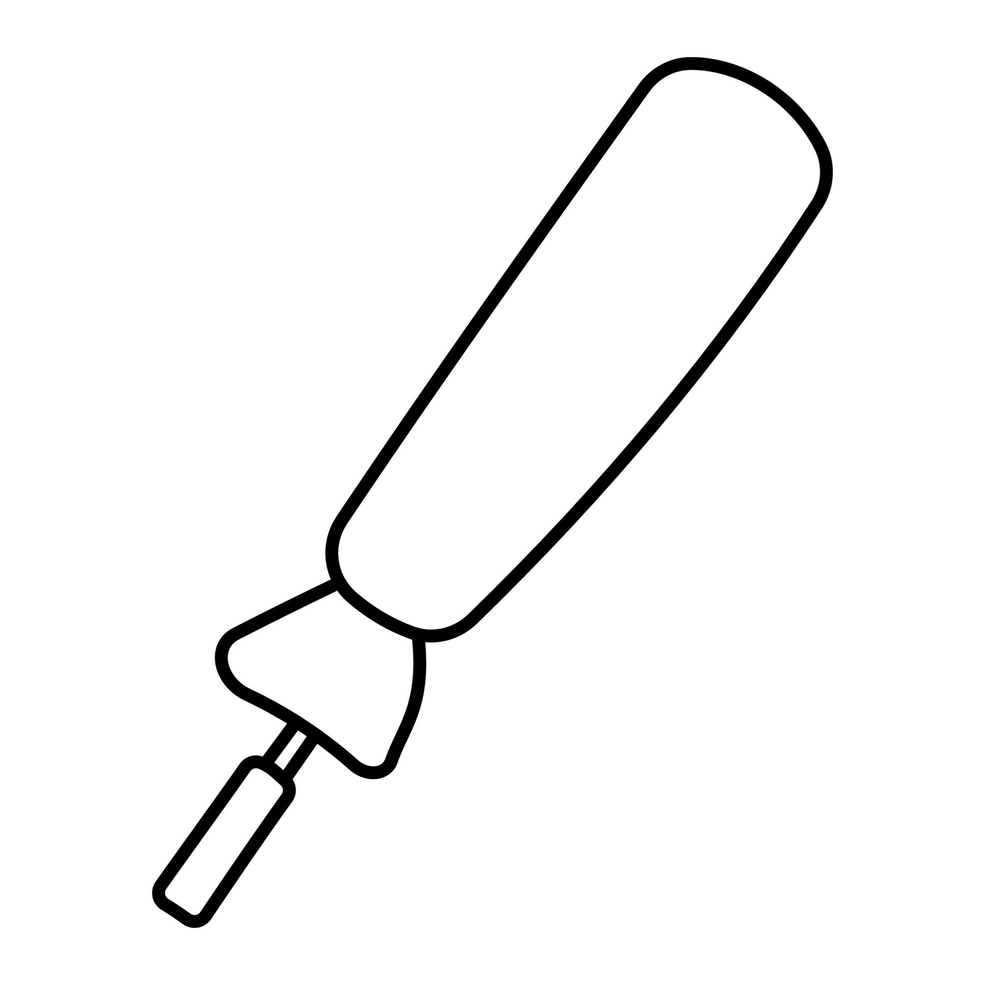 umbrella black closed line short element icon 26395929 Vector Art at