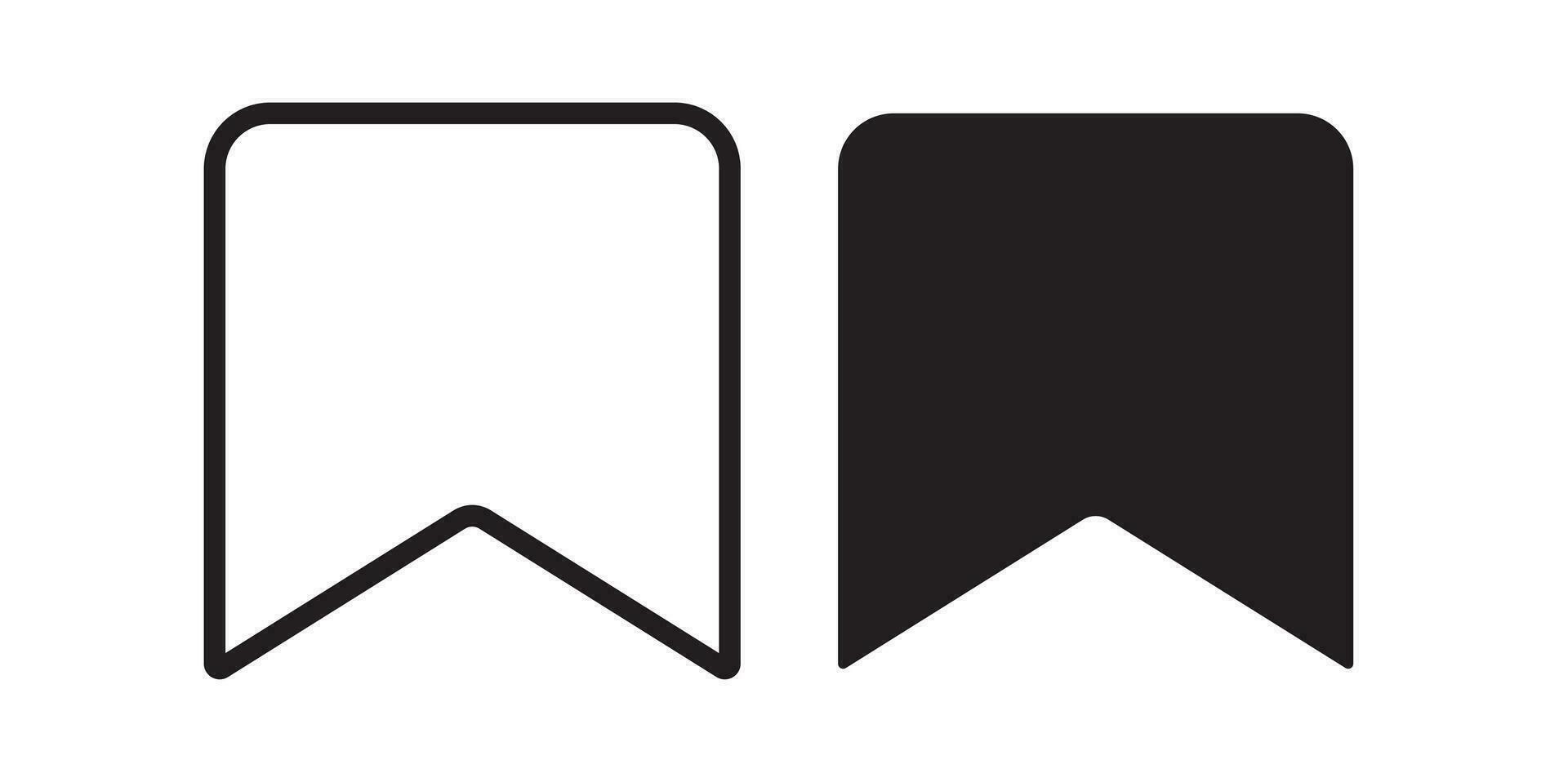 Save Icon Isolated On White Background. Bookmark Symbol Modern Simple Vector For Web Site Or Mobile App