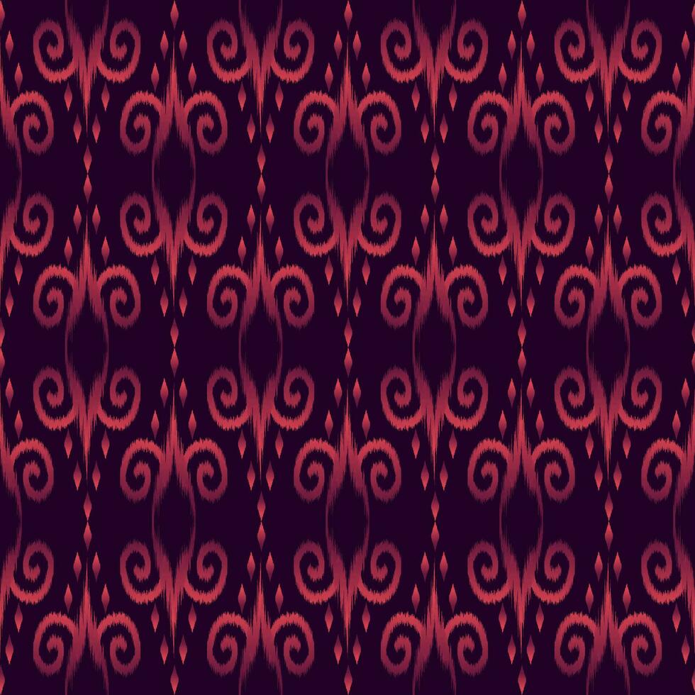 ethnic pattern ikat traditional geometric shapes vector