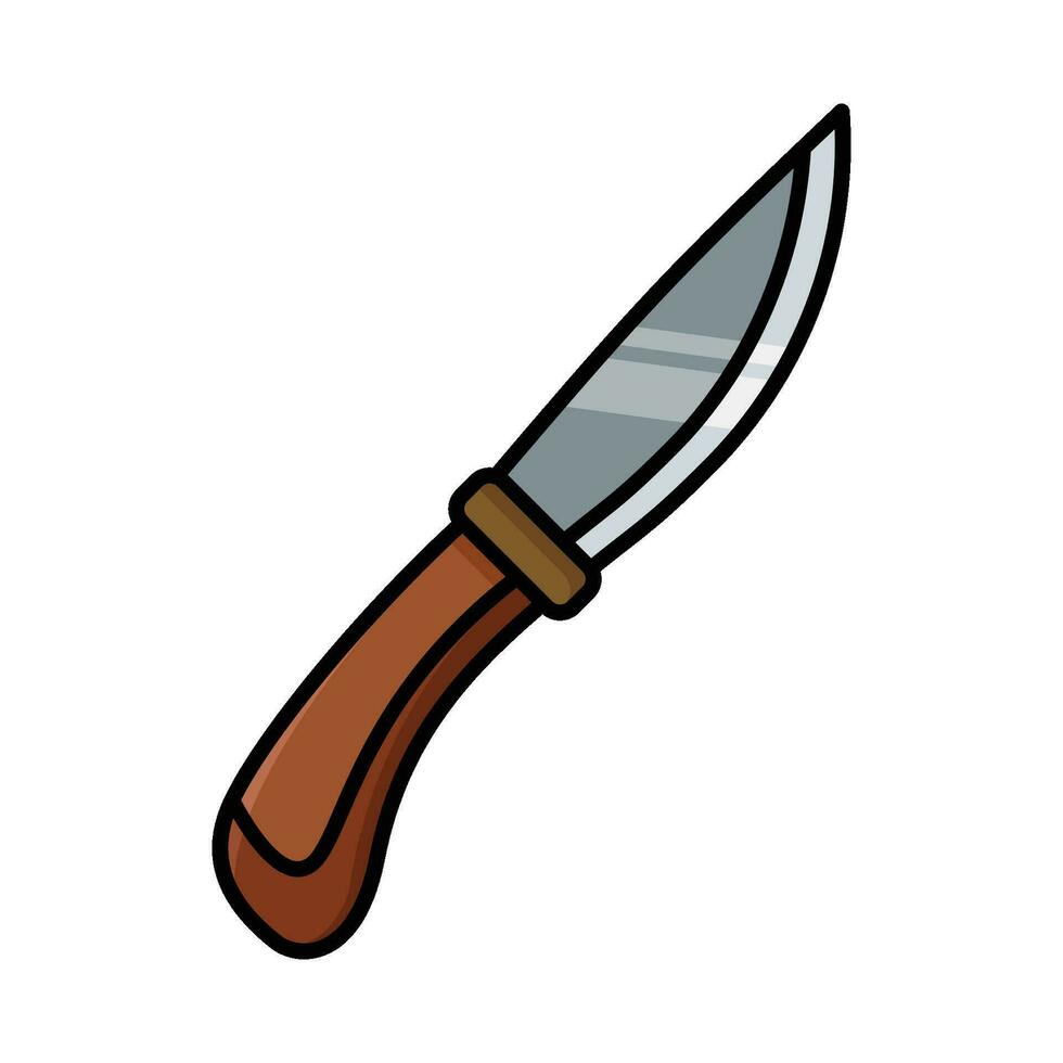 cuchillo icono vector diseño modelo sencillo y moderno