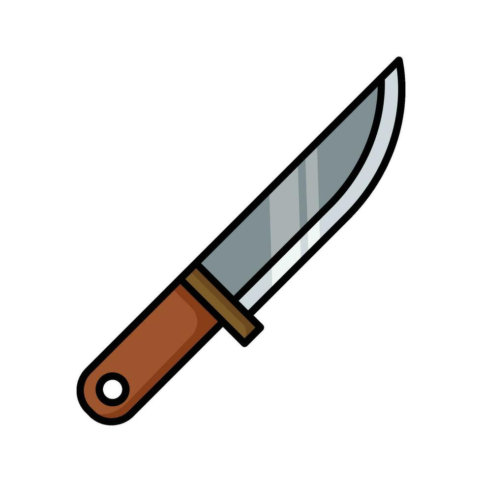 cuchillo icono vector diseño modelo sencillo y moderno