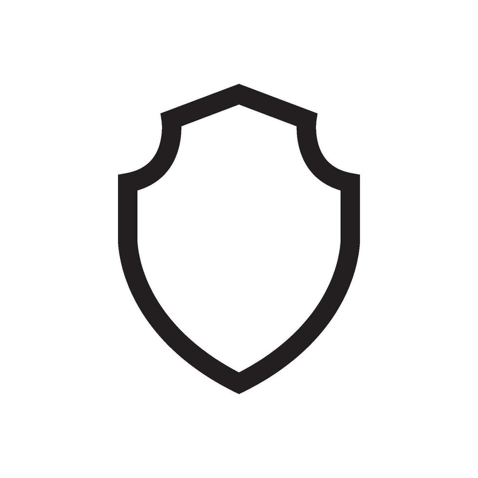 shield icon design vector template