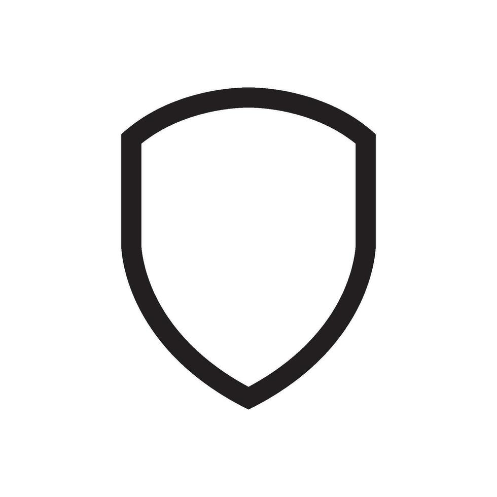 shield icon design vector template