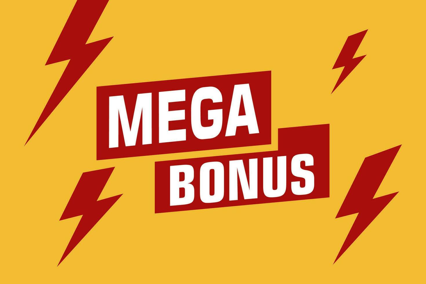 Casino Bonus PNG Picture, Vintage Casino Mega Bonus Poster With