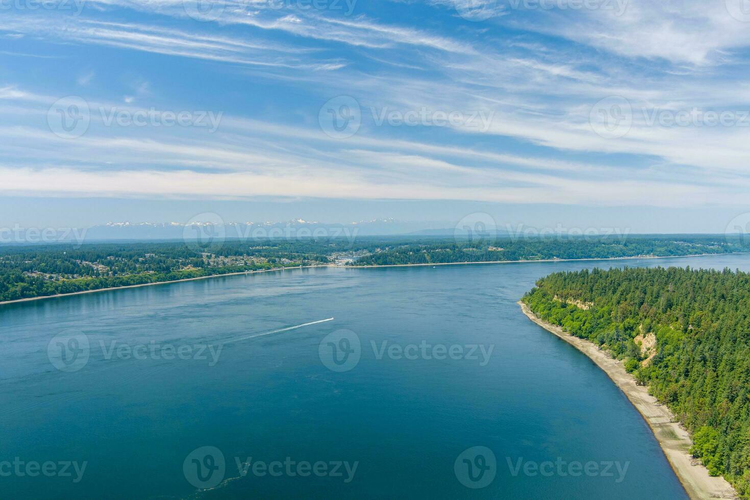 Tacoma Narrows and Point Defiance in June 2023 photo