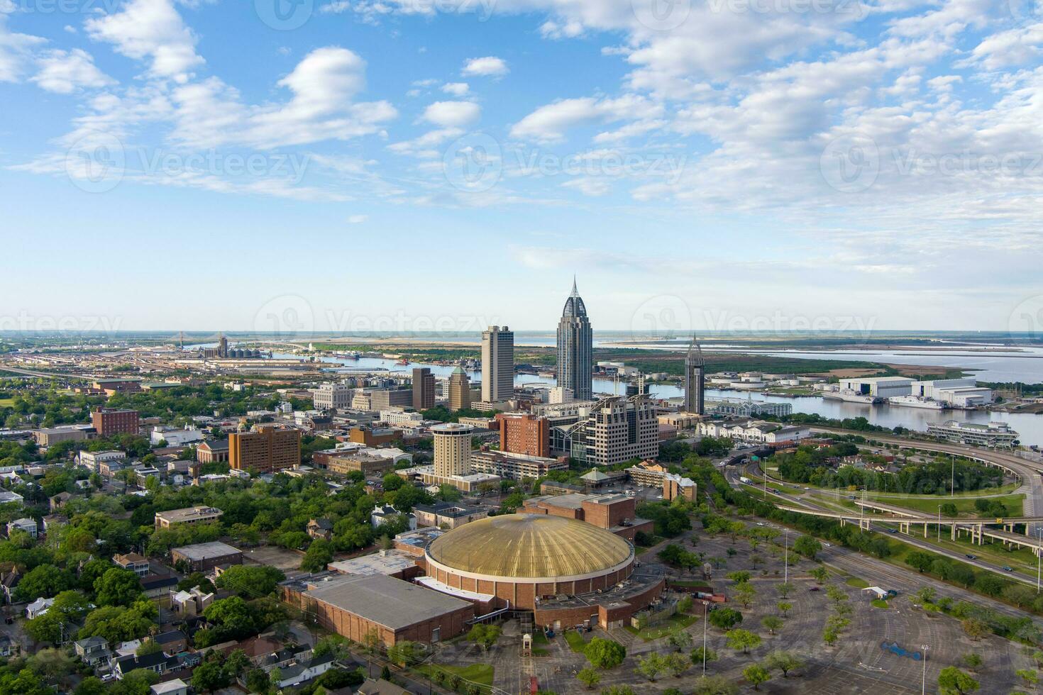 Downtown Mobile, Alabama 26399867 Stock Photo at Vecteezy