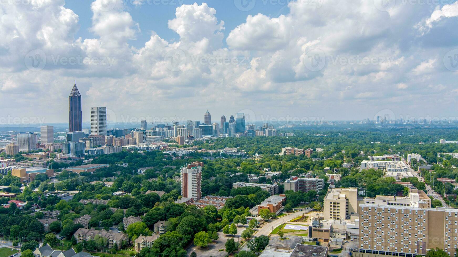 céntrico y centro de la ciudad atlanta, Georgia foto