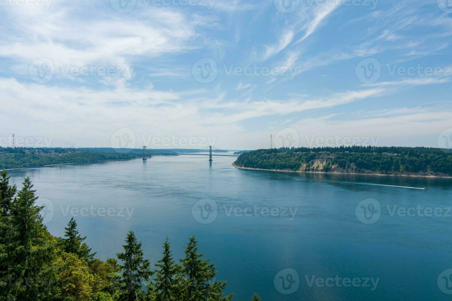 Tacoma Narrows and Point Defiance in June 2023 photo