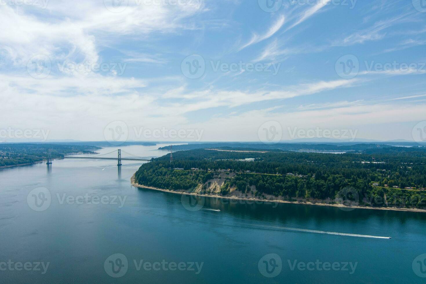 Tacoma Narrows and Point Defiance in June 2023 photo