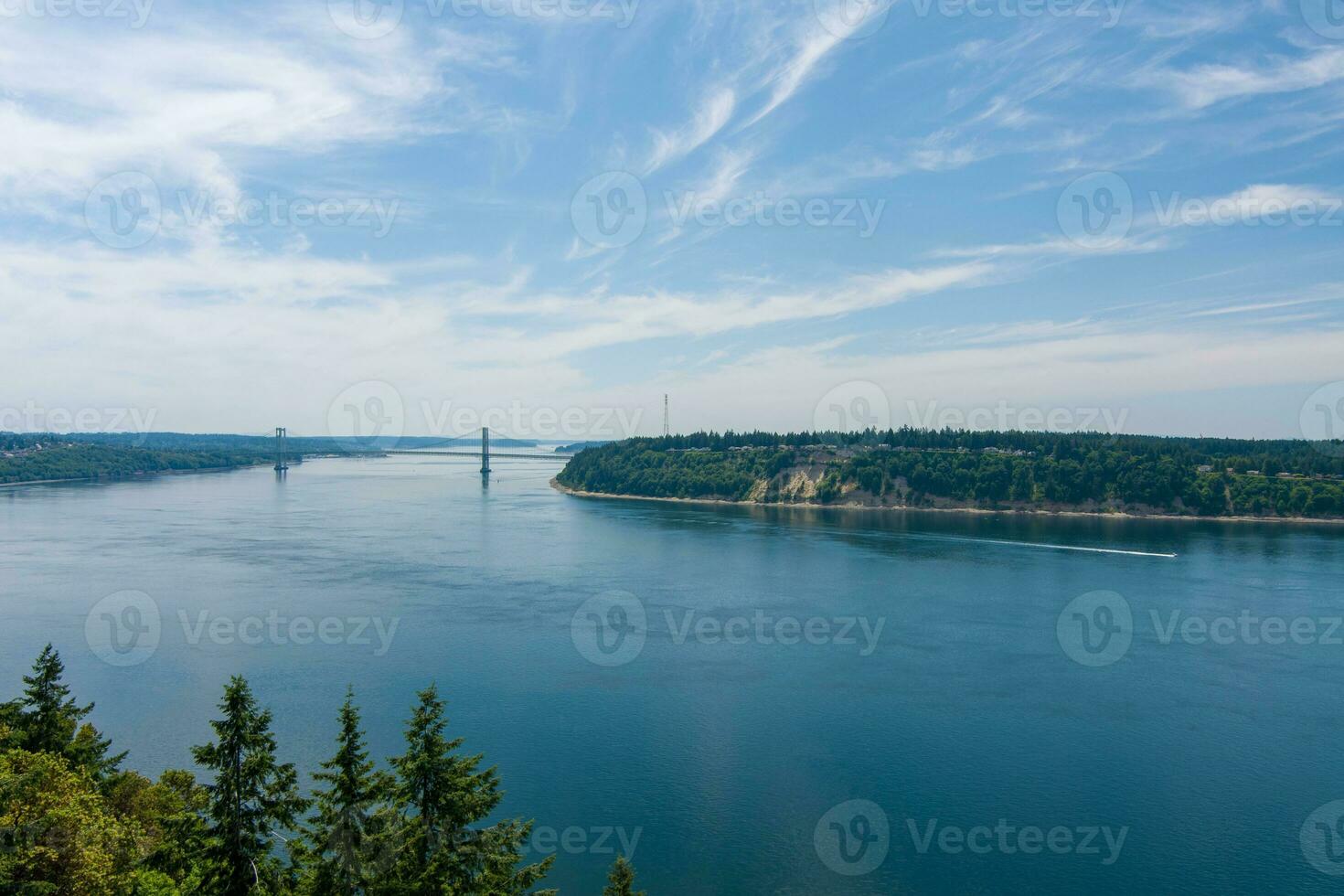 Tacoma Narrows and Point Defiance in June 2023 photo