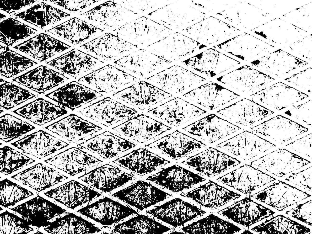 Rustic grunge vector texture with grain and stains. Abstract noise background. Weathered surface.