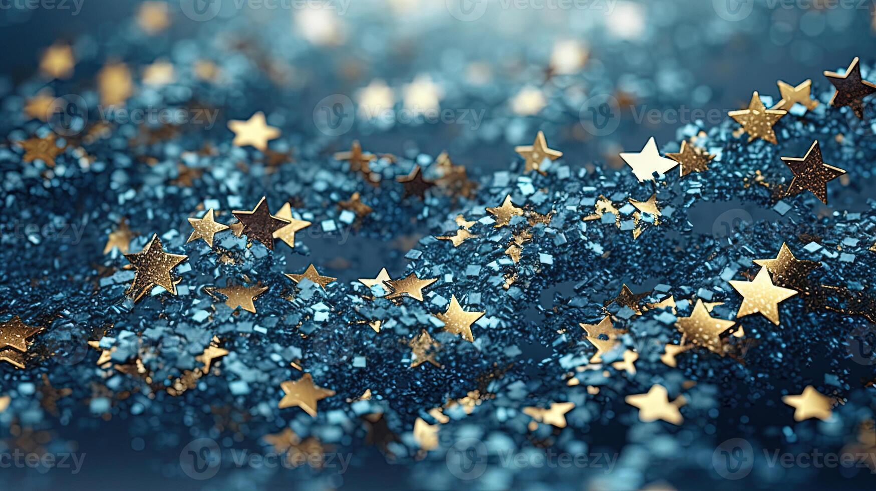Abstract shiny background with pink glitter. Scattered confetti sparkles with light rose pastel color. . photo