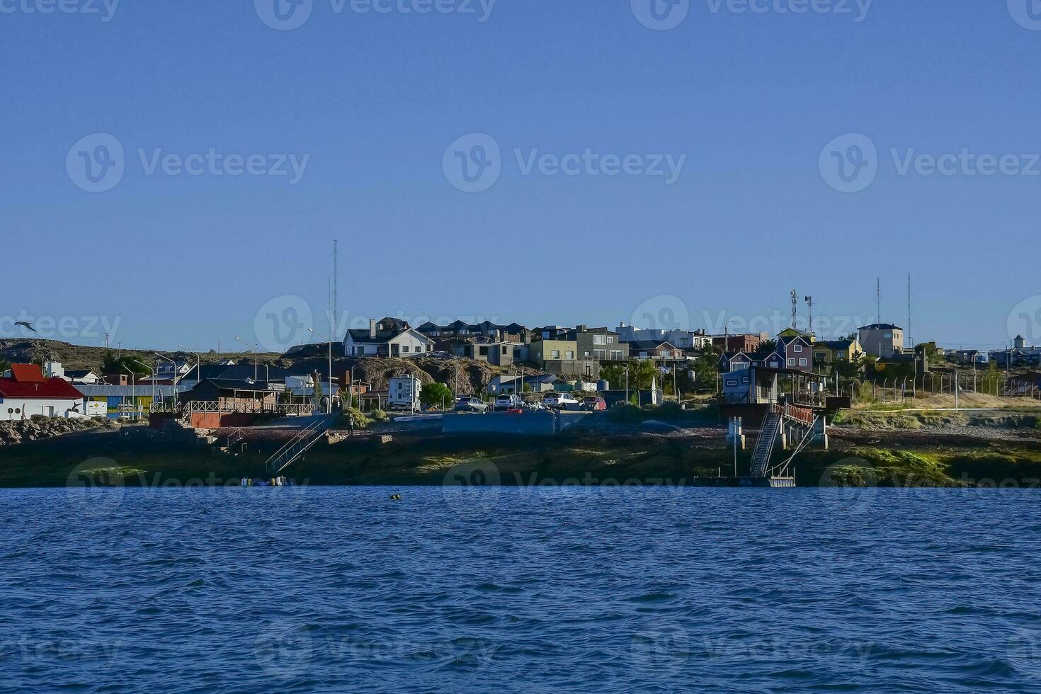 deseado puerto, puerto deseado, Papa Noel cruz provincia, Patagonia, argentina foto