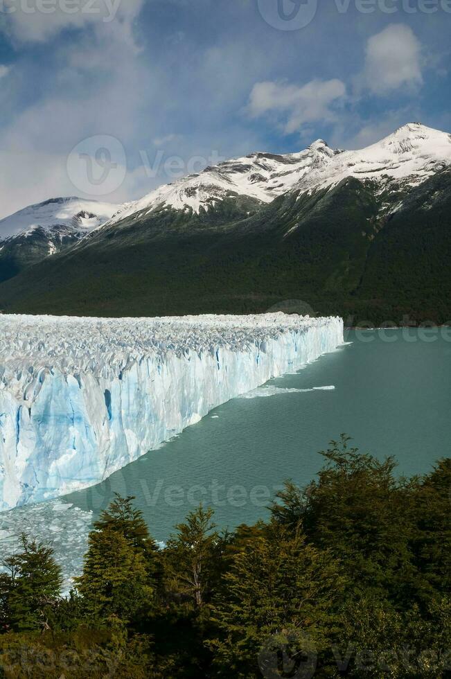 perito moreno glaciar, los glaciares nacional parque, Papa Noel cruz provincia, Patagonia argentina. foto