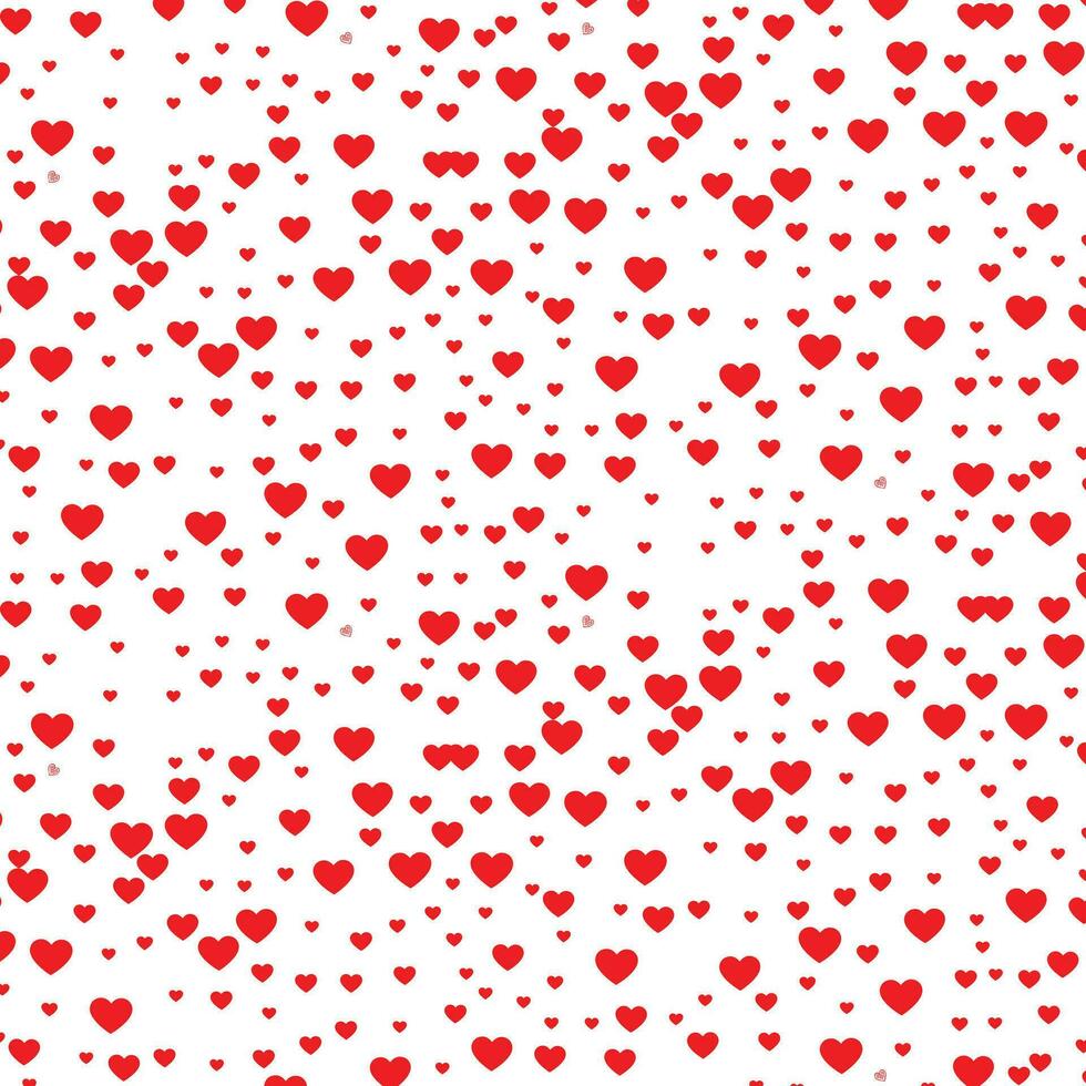 heart pattern and background vector illustration