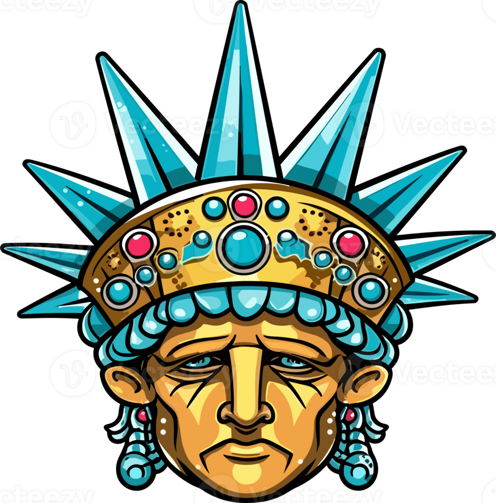 Statue of Liberty crown Illustration png