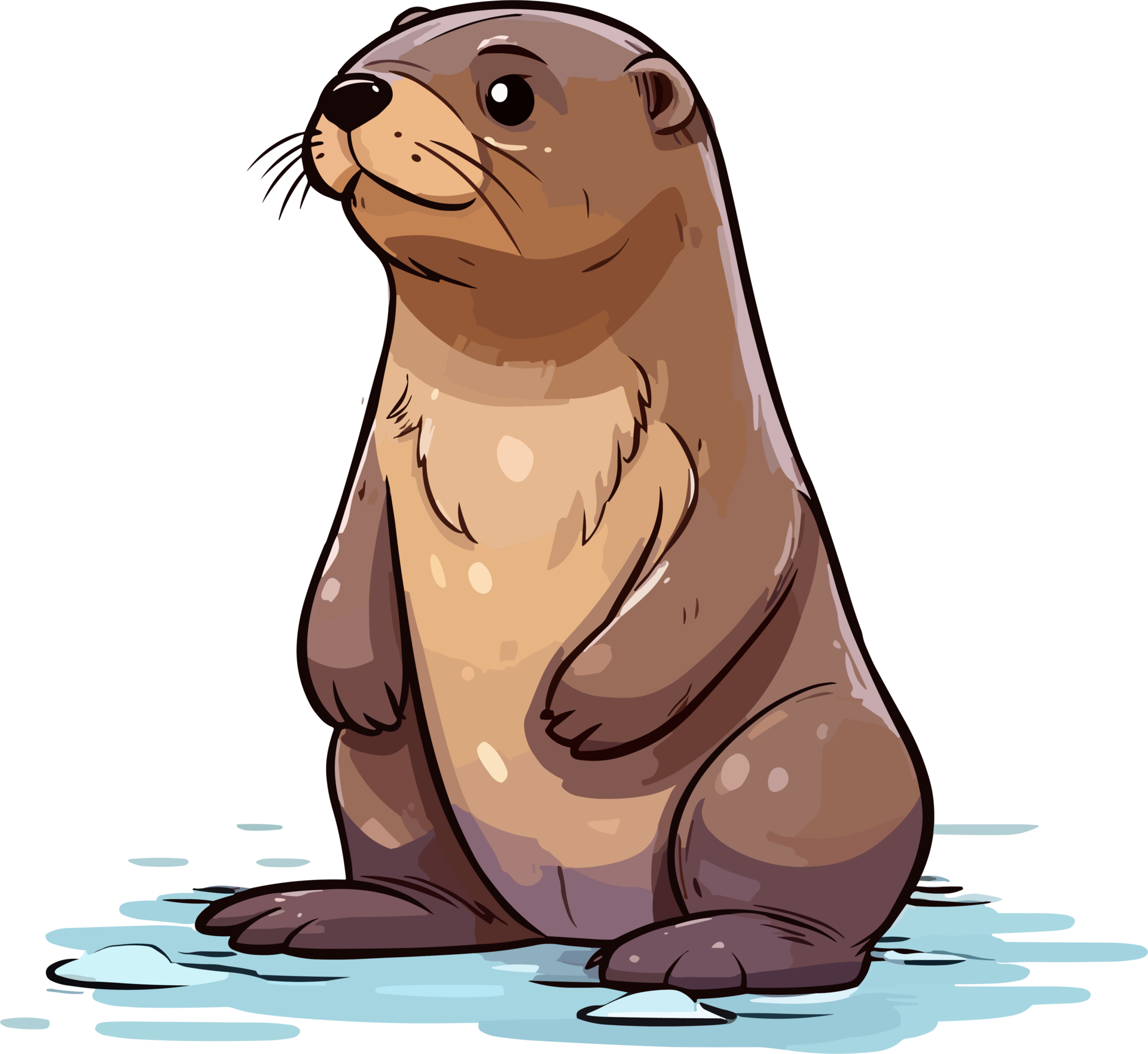 Incredible Photos: Giant River Otter Up Close! - fvb747x