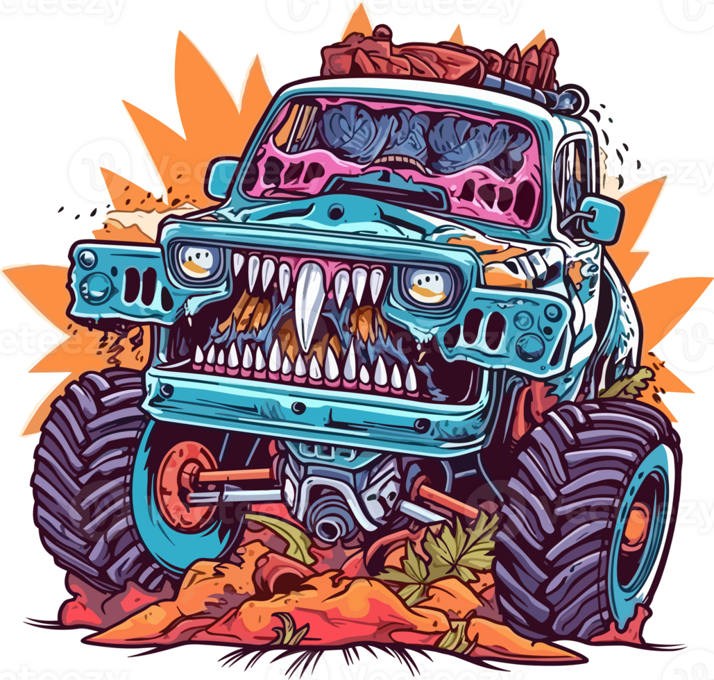 monster truck Illustration png
