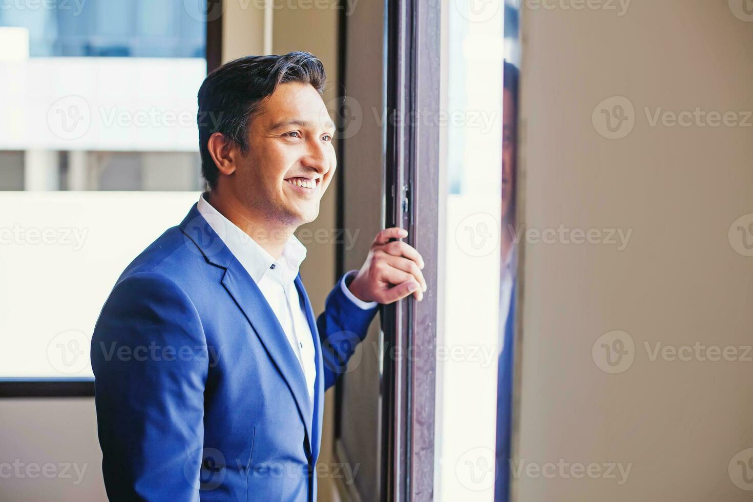 Successful businessman portrait photo