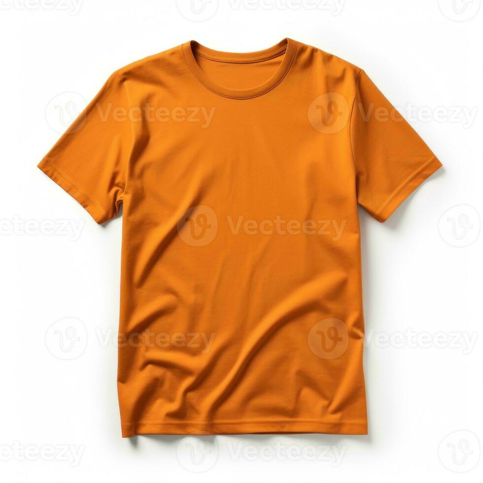 Orange T-Shirt Mockup Isolated 26415555 Stock Photo at Vecteezy