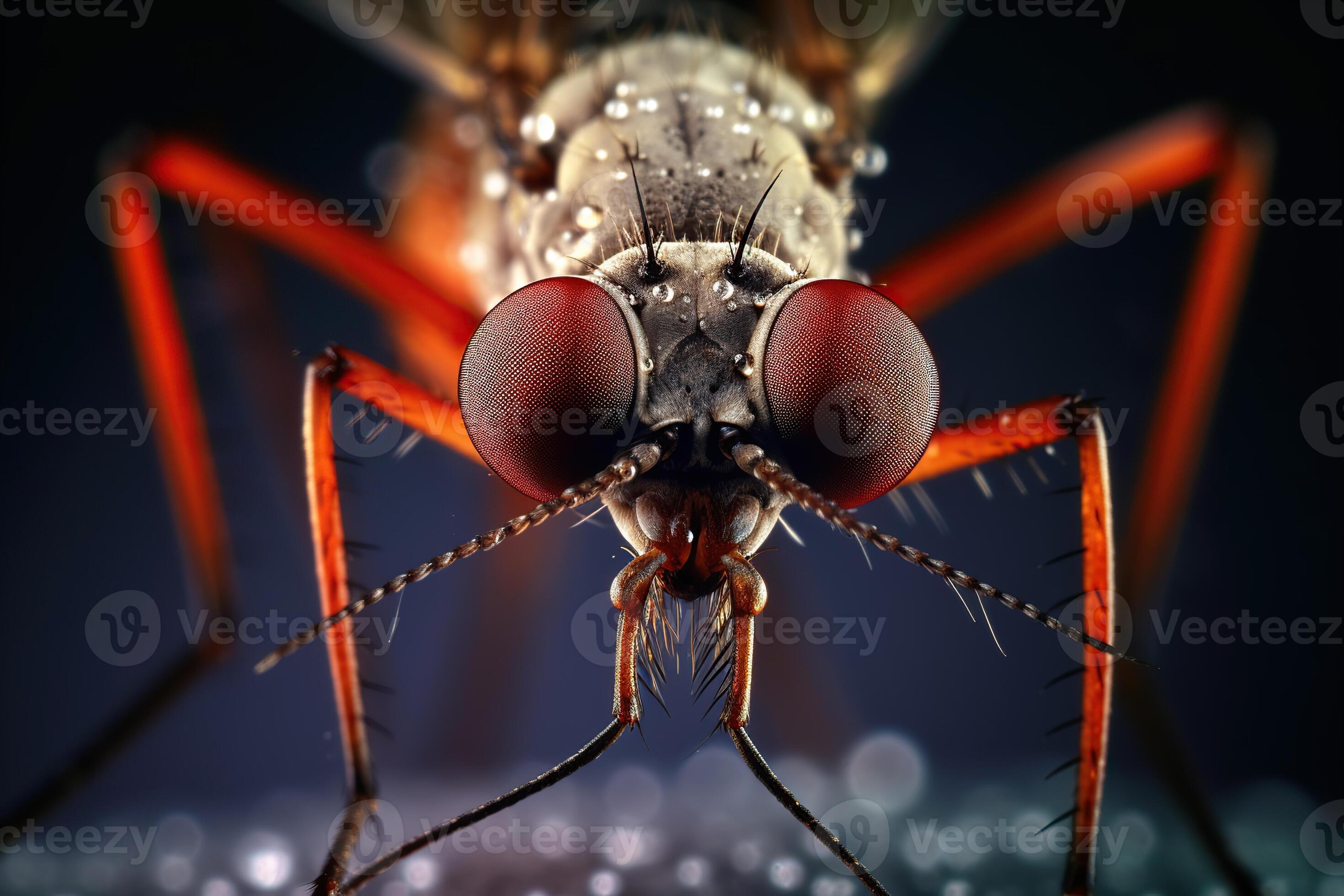 Mosquito close up macro photography 26415920 Stock Photo at Vecteezy