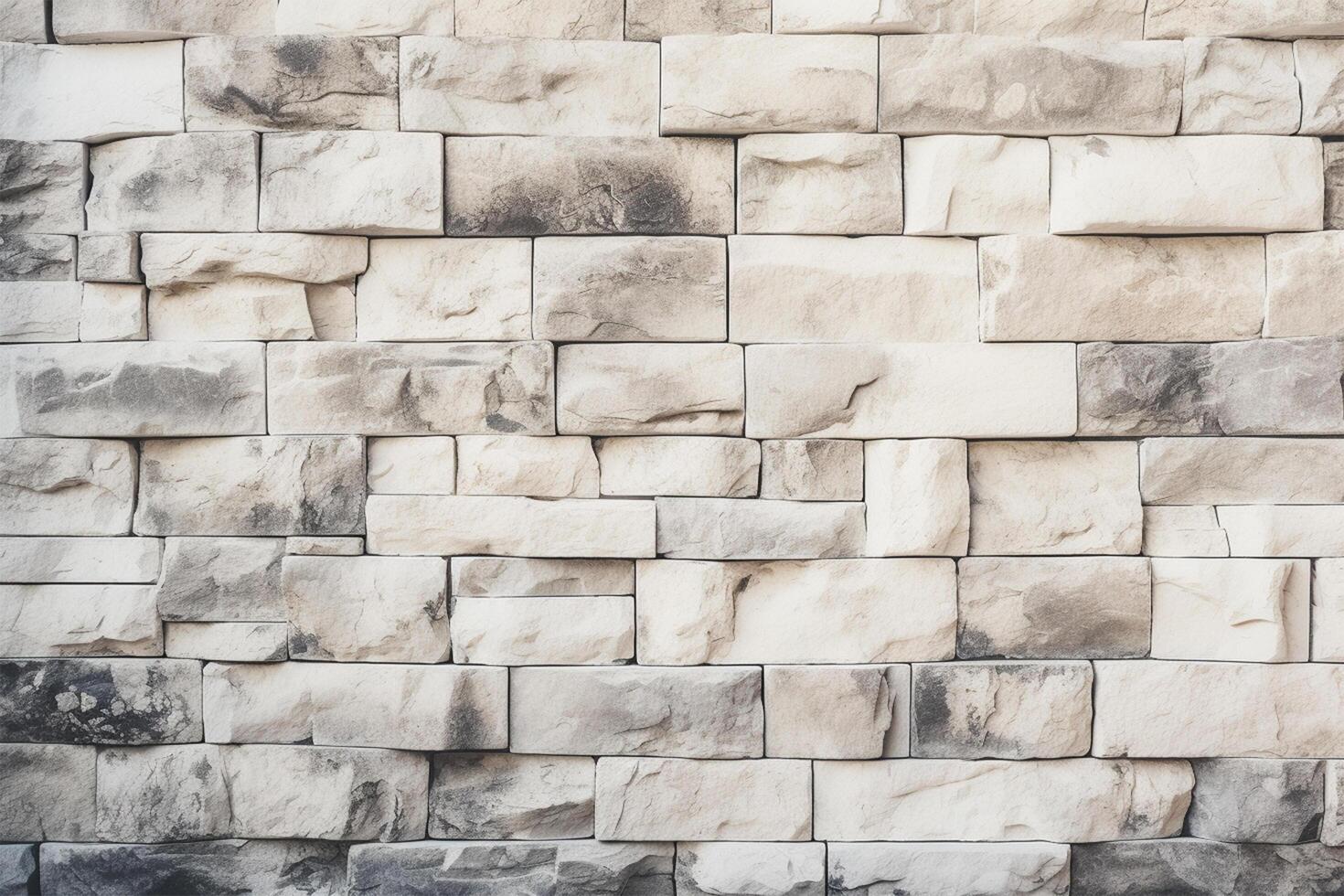 Brickwork and stonework flooring interior rock old pattern design photo