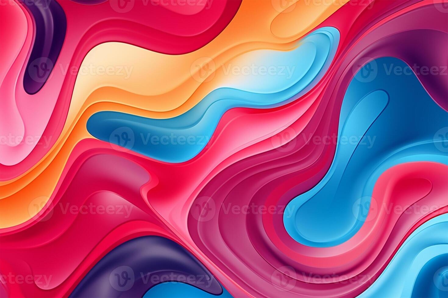 Trendy liquid style shapes abstract design, dynamic background for placards, brochures, posters, web landing pages, covers or banners photo
