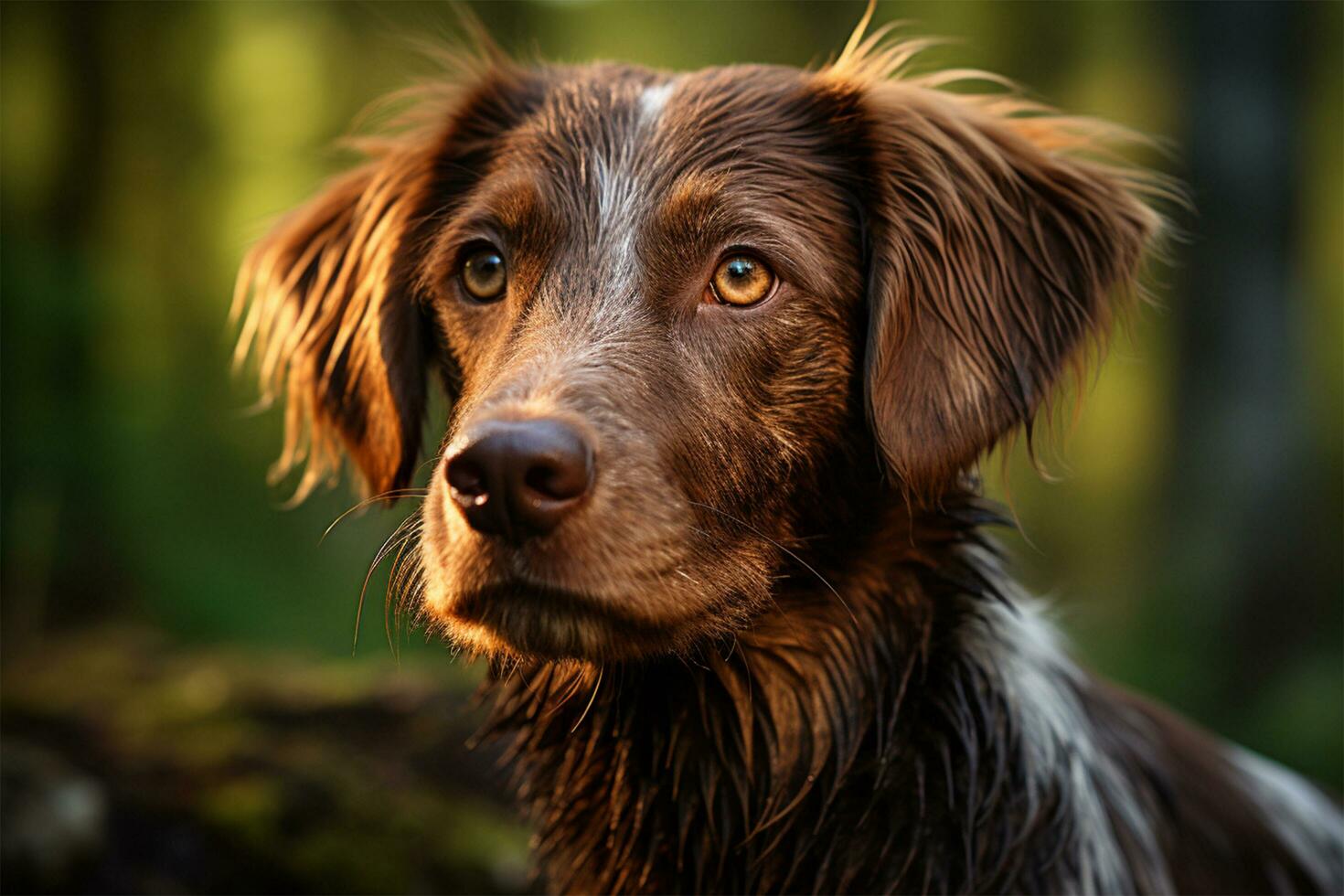 International Dogs Day , focus on animals intricate details AI Generated photo