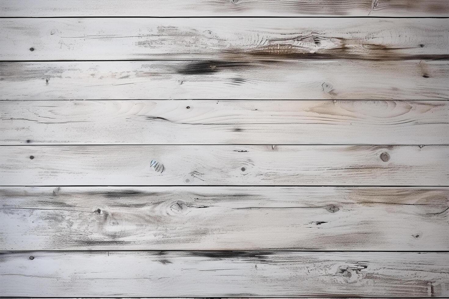 White wood plank texture background AI Generated photo