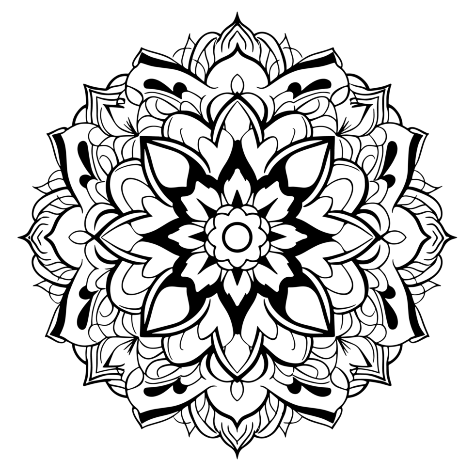 mandala design, illustration mandala, coloring pages , Laser Cut Files, png