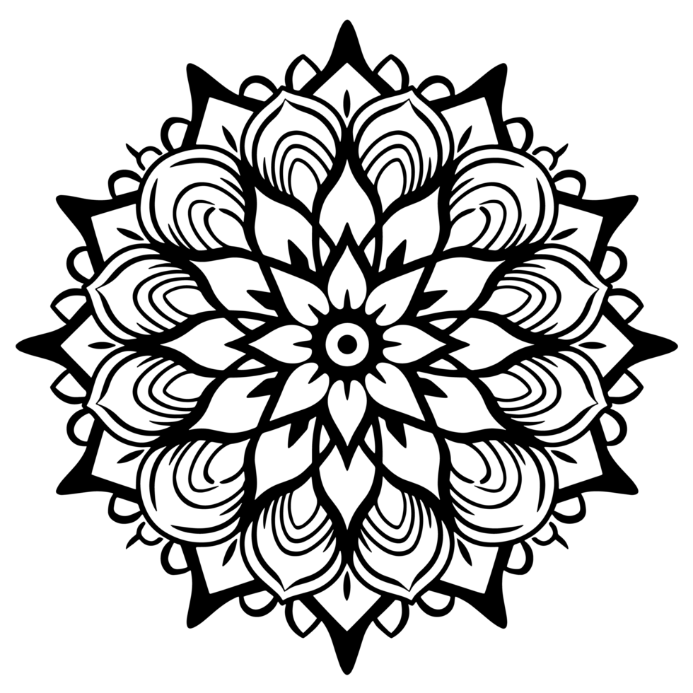 mandala design, illustration mandala, coloring pages , Laser Cut Files, png