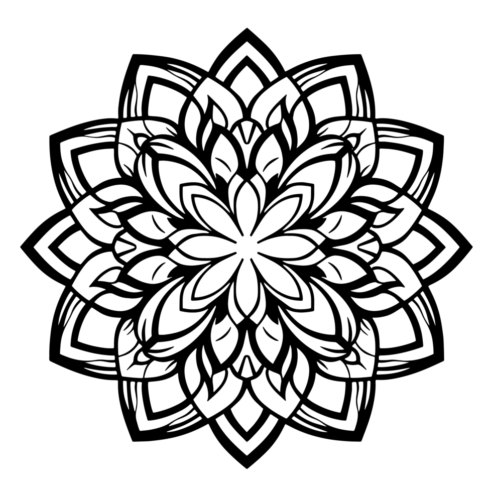 mandala design, illustration mandala, coloring pages , Laser Cut Files, png