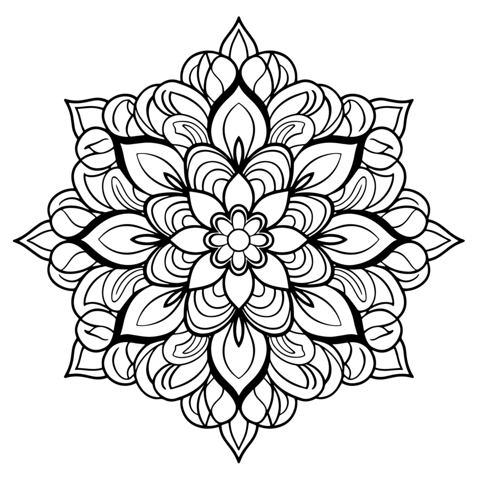 mandala design, illustration mandala, coloring pages , Laser Cut Files, png