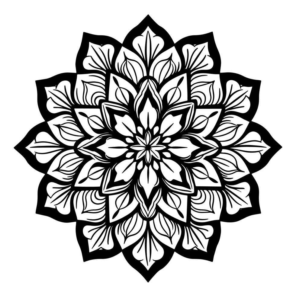 mandala design, illustration mandala, coloring pages , Laser Cut Files, png