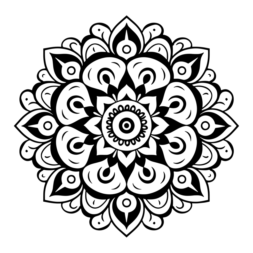 mandala design, illustration mandala, coloring pages , Laser Cut Files, png