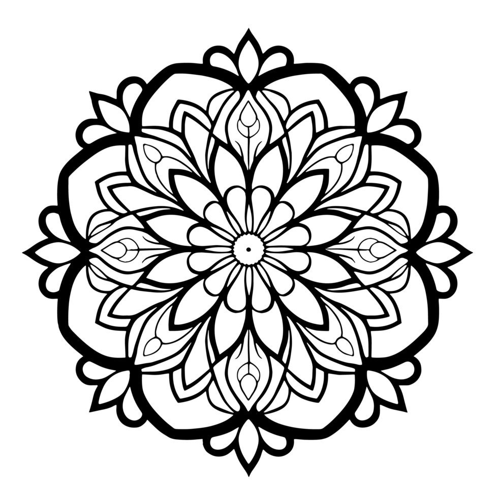 mandala design, illustration mandala, coloring pages , Laser Cut Files, png