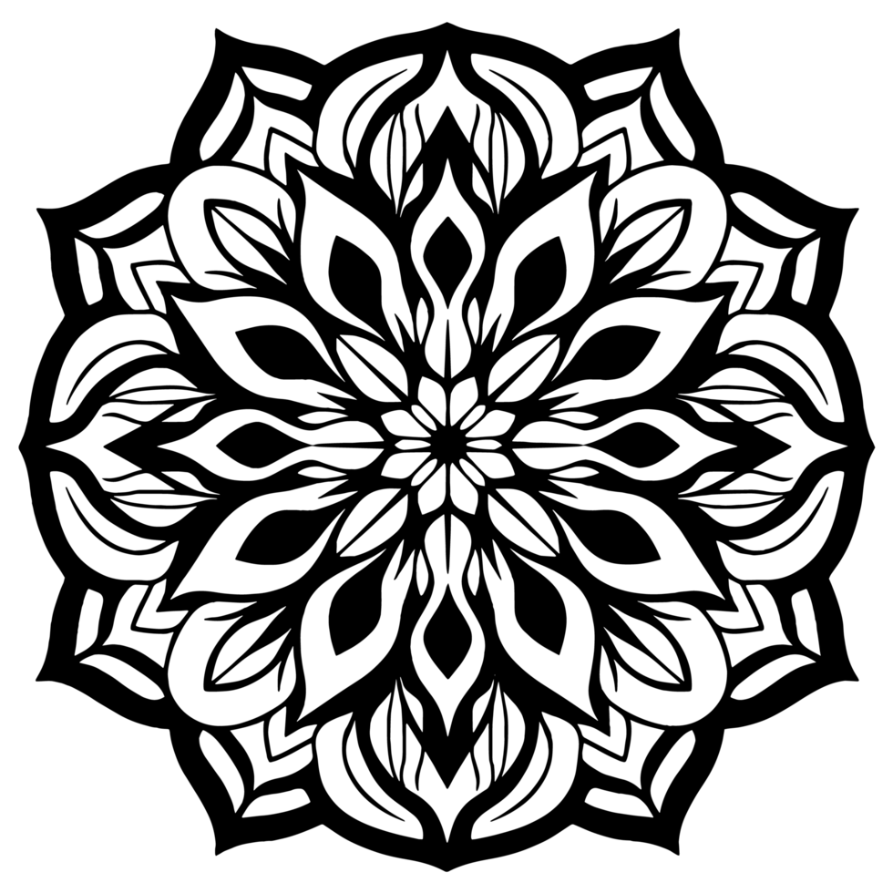 mandala design, illustration mandala, coloring pages , Laser Cut Files, png