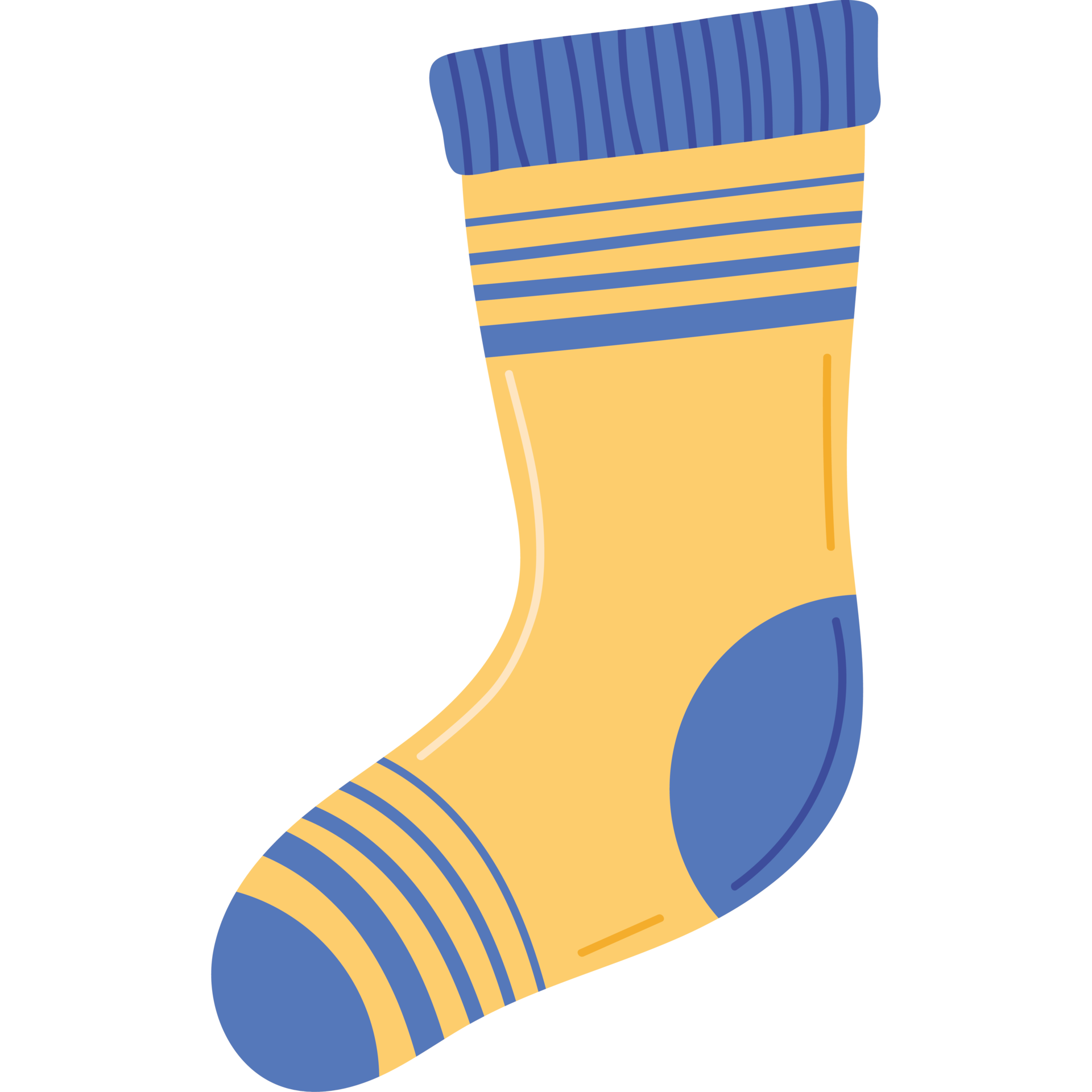 yellow sock underwear clothes accessory icon 26418707 PNG