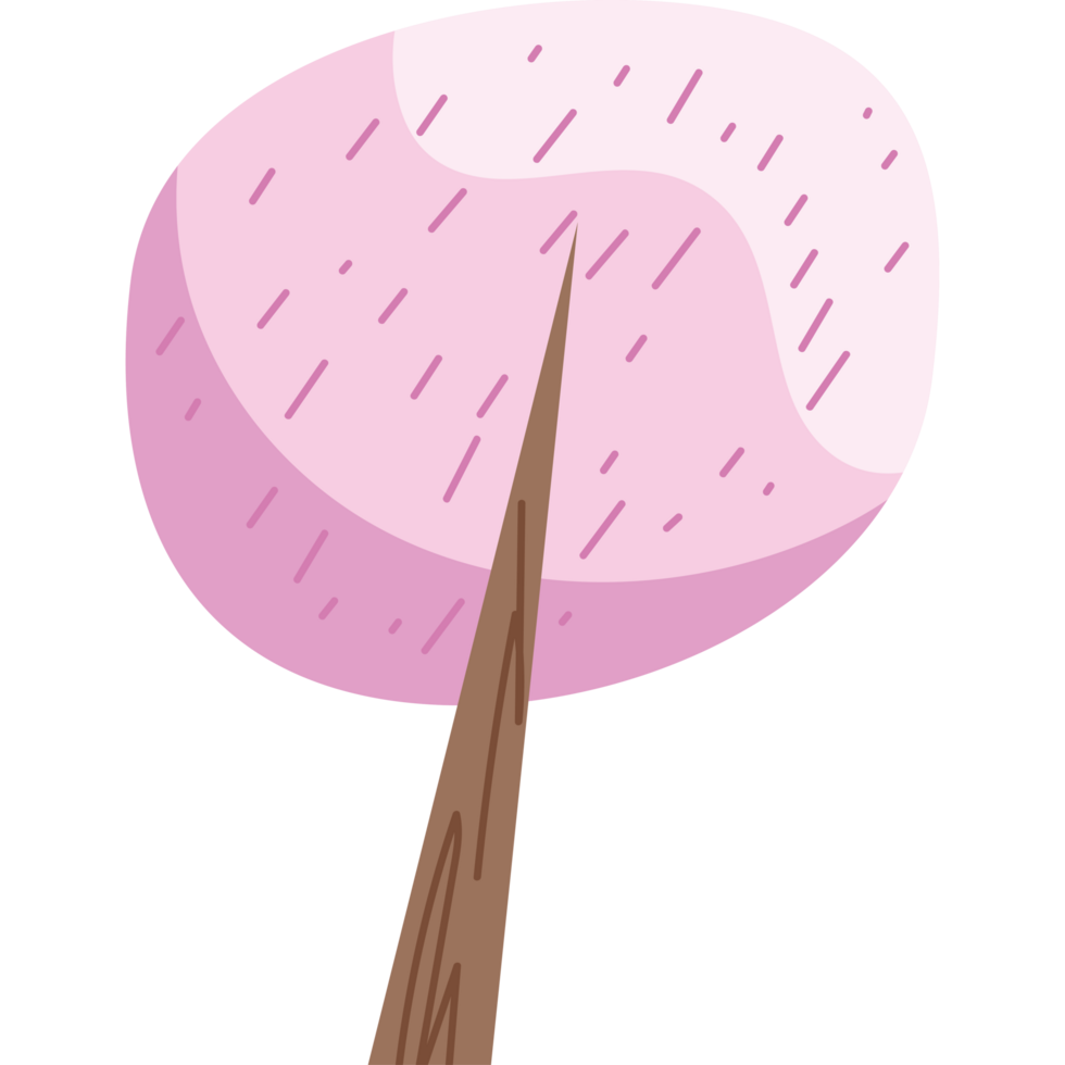 spring season pink tree nature icon png