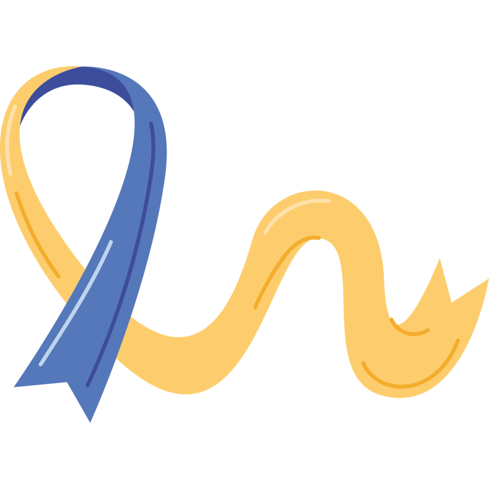 down syndrome campaign ribbon icon png