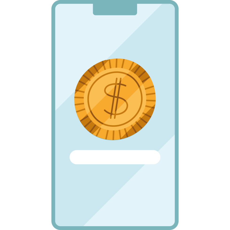 Coin Dollar In Smartphone Technology 26418766 PNG billion-dollar-blog