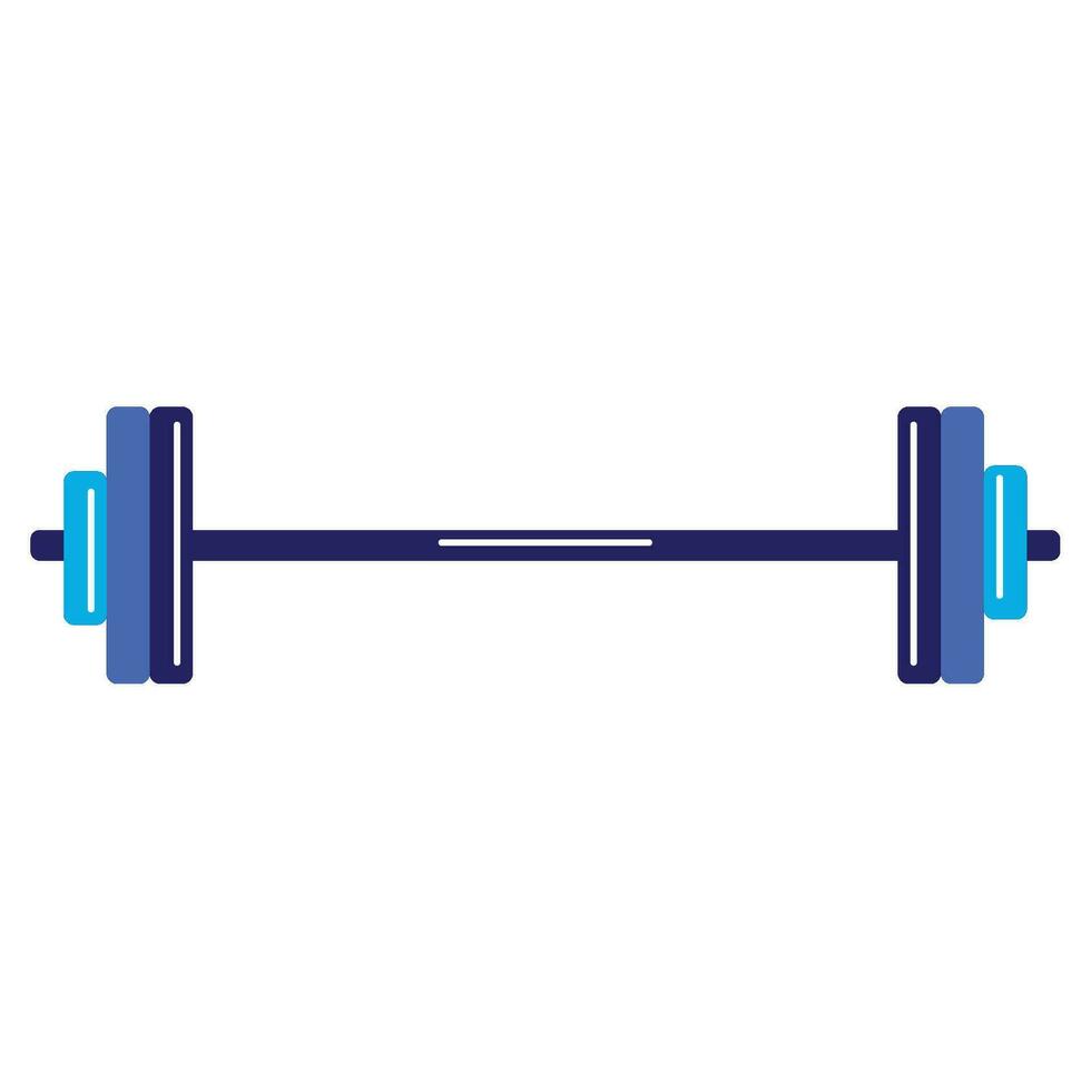 weight gym equipment sport icon vector