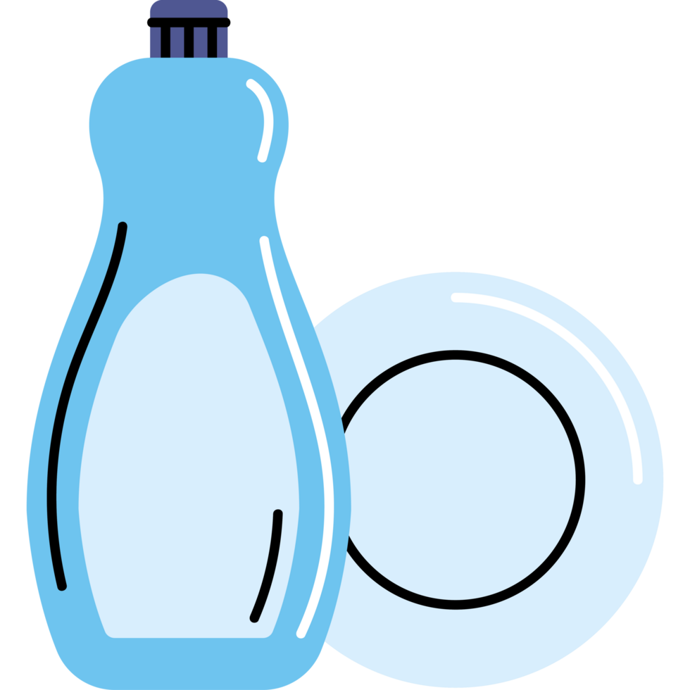 dishwasher bottle cleaning product icon png