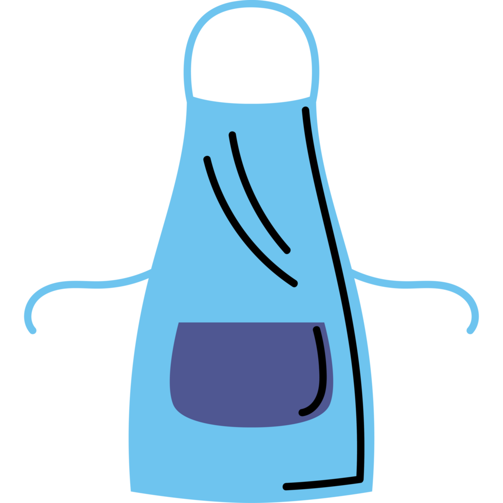 apron house keeping tool icon png
