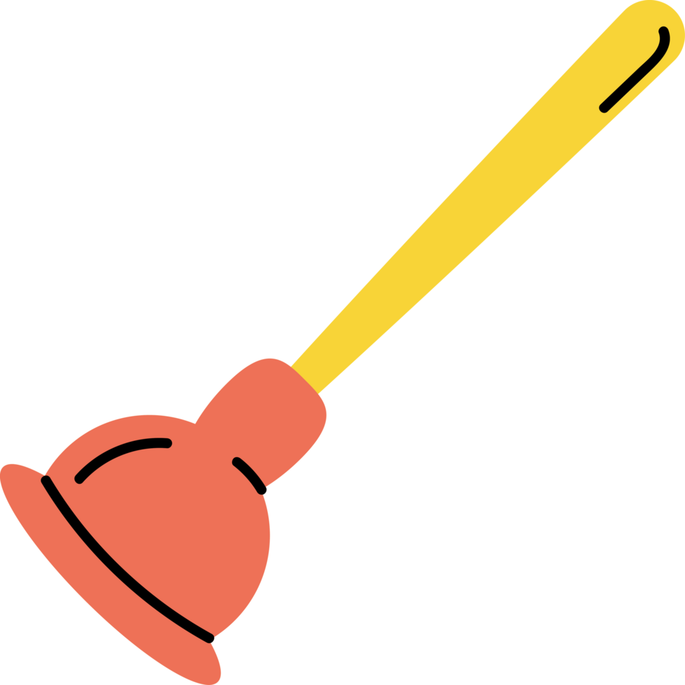 suck the toilet tool house keeping tool png