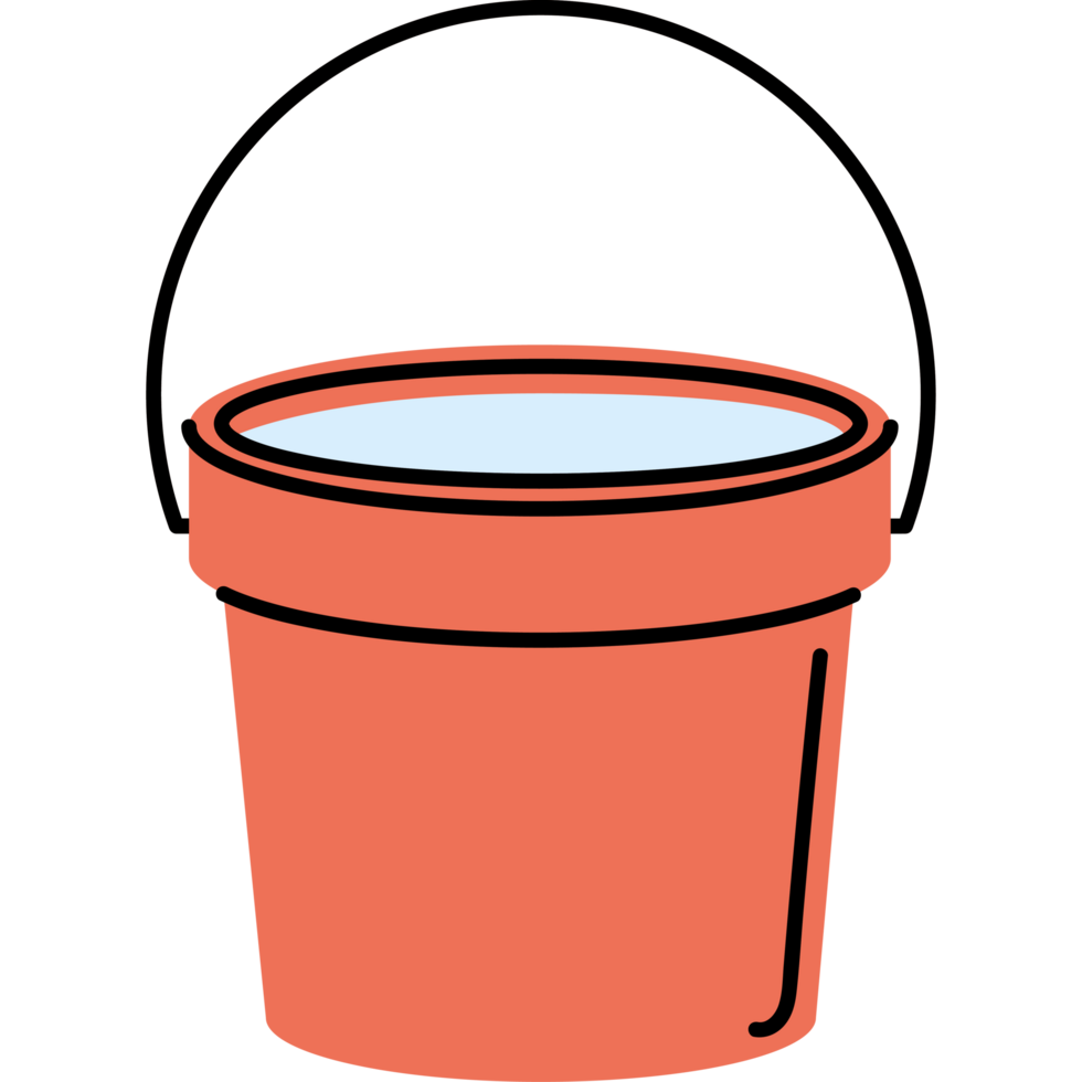 bucket house keeping tool icon png